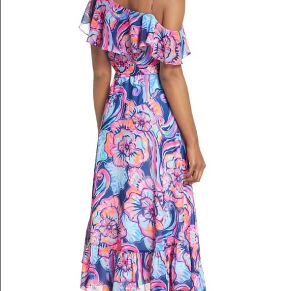 NWT Lilly Pulitzer Marianna Wrap Dress XXS - Picture 2 of 6